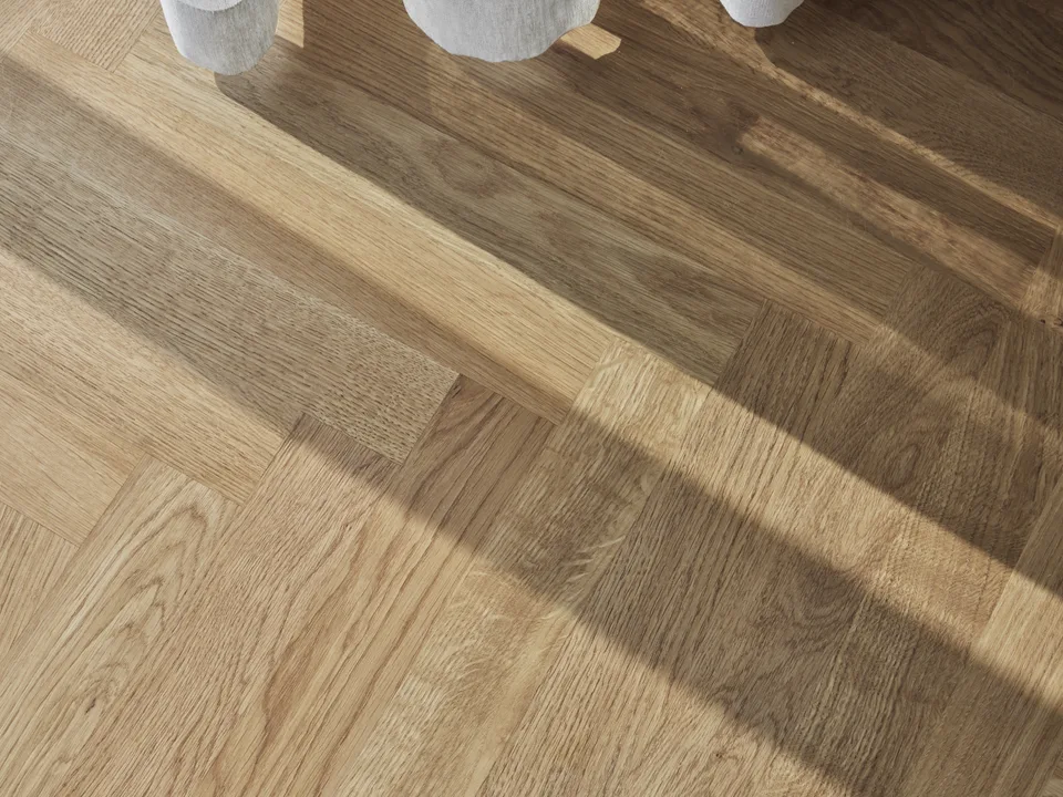 Natural, simuleret på et foto af mønsteret